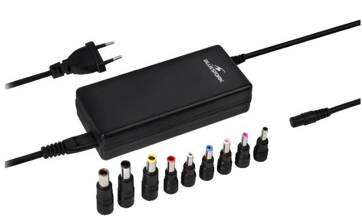 Bluestork Chargeur universel pour notebook 90w 9 embouts B