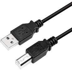 Câble d'imprimante USB 2.0 USBA - USBB, 2m noir