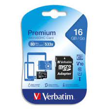 Carte mémoire flash 64 Go