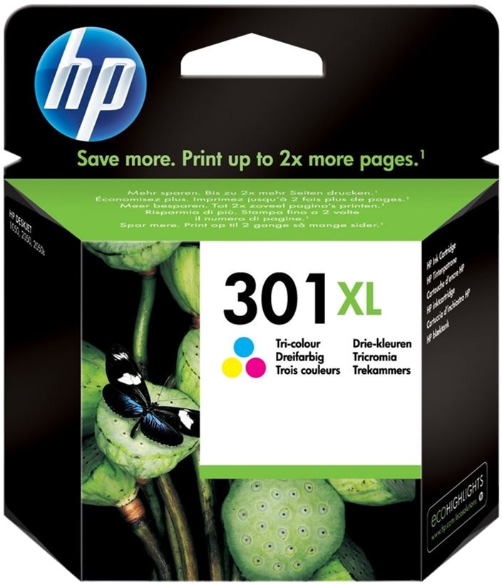 HP 301XL Cartouche couleur 330 pages
