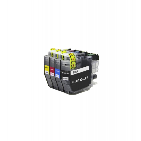 4 CARTOUCHES COMPATIBLE BROTHER LC3213