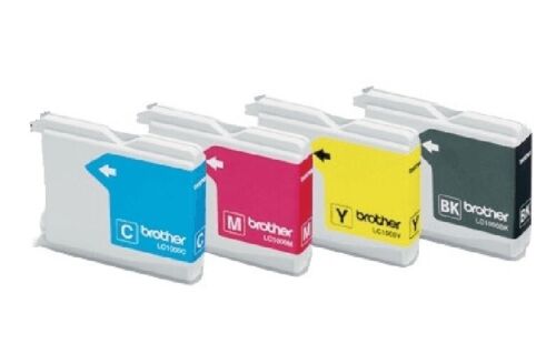 Pack Cartouches Brother 1000 bleu-rouge-jaune-noir