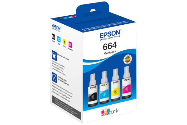  Epson 664 EcoTank 4-colour Multipack