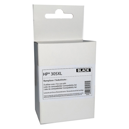 Cartouche compatible hp305xl noir