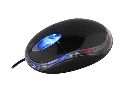 [souris21] Souris filaire noir 